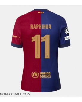 Billige Fotballdrakt Barcelona Raphinha Belloli #11 Replika Hjemmedrakt 2024-25 Kortermet